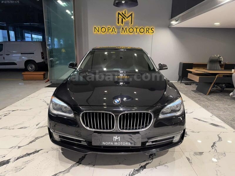 Galeriden BMW 7 Serisi 750d xDrive Long Standart 2014 Model İstanbul 220.000 km Siyah