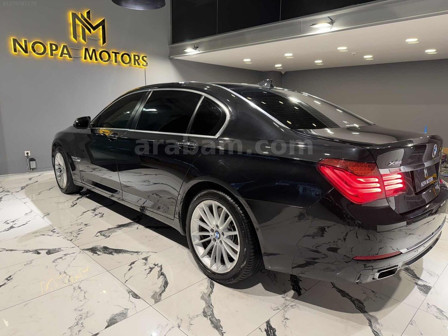 Galeriden BMW 7 Serisi 750d xDrive Long Standart 2014 Model İstanbul 220.000 km Siyah 4