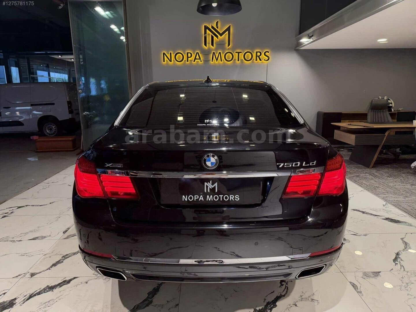Galeriden BMW 7 Serisi 750d xDrive Long Standart 2014 Model İstanbul 220.000 km Siyah 6