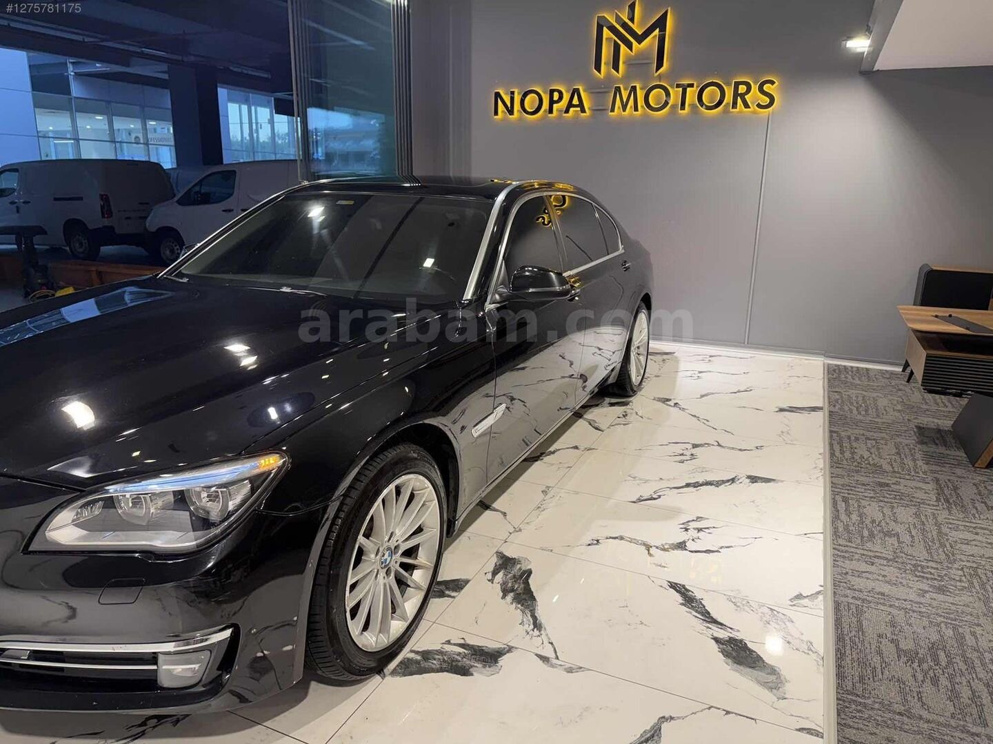 Galeriden BMW 7 Serisi 750d xDrive Long Standart 2014 Model İstanbul 220.000 km Siyah 2