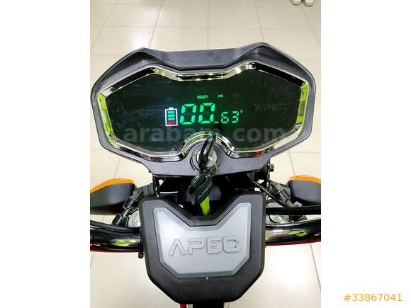 APEC APT4 KASALI ÜÇ TEKERLEKLİ MOPED