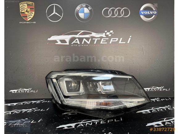 VOLKSWAGEN CADDY SAĞ FAR MERCEKLİ LEDLİ 2015-2020