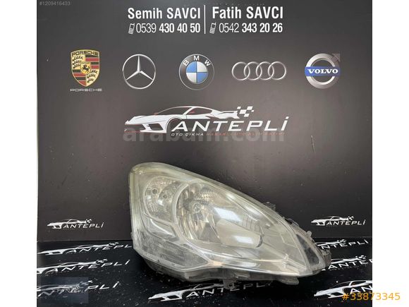 CİTROEN BERLİNGO SAĞ FAR 2008-2011