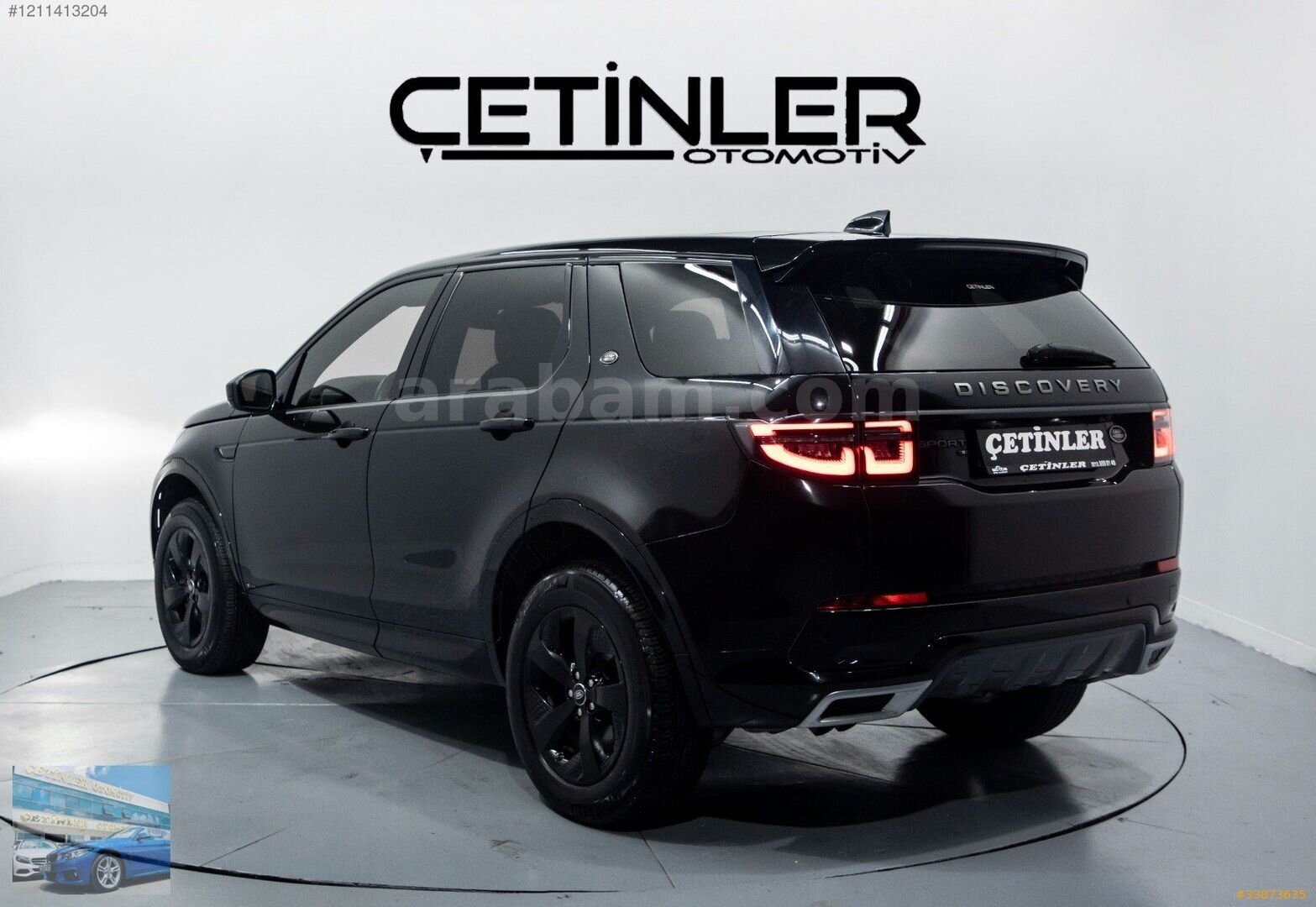Galeriden Land Rover Discovery Sport 2.0 TD4 S 2020 Model İstanbul 125.000 km Siyah 7