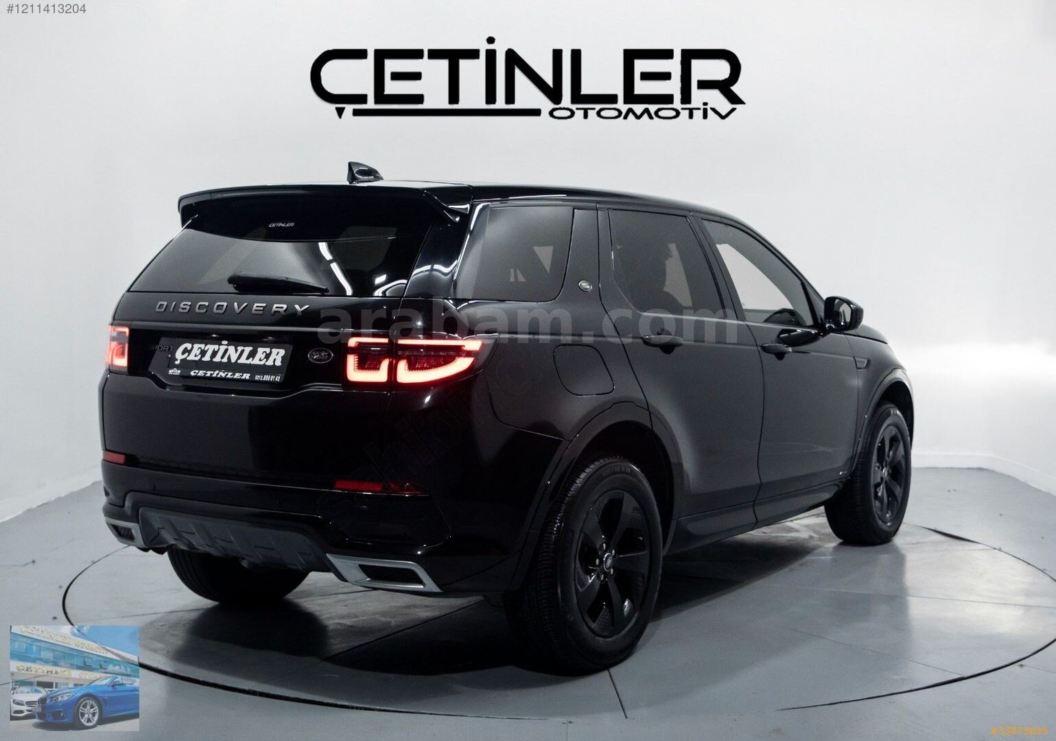Galeriden Land Rover Discovery Sport 2.0 TD4 S 2020 Model İstanbul 125.000 km Siyah 3