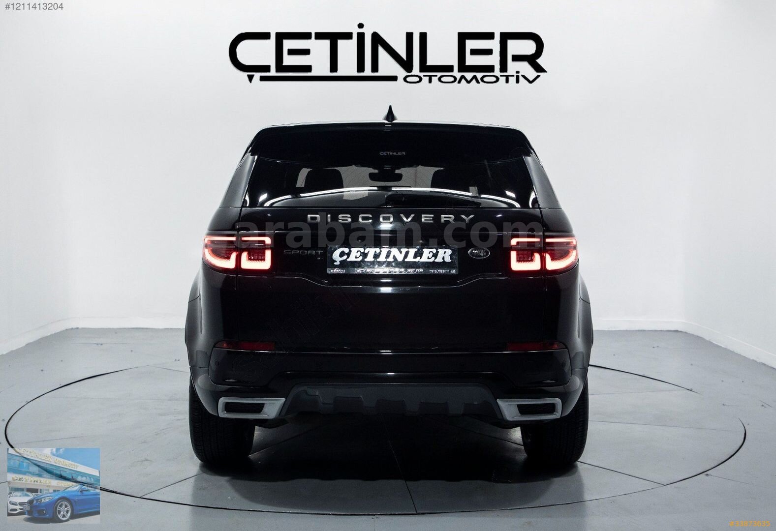 Galeriden Land Rover Discovery Sport 2.0 TD4 S 2020 Model İstanbul 125.000 km Siyah 4