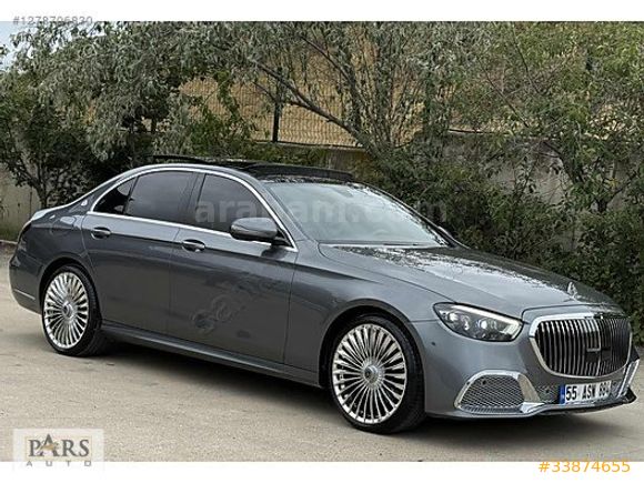 PARS AUTO'DAN E200D 9G MAYBACH KOMSEPTİ CAM TAVAN