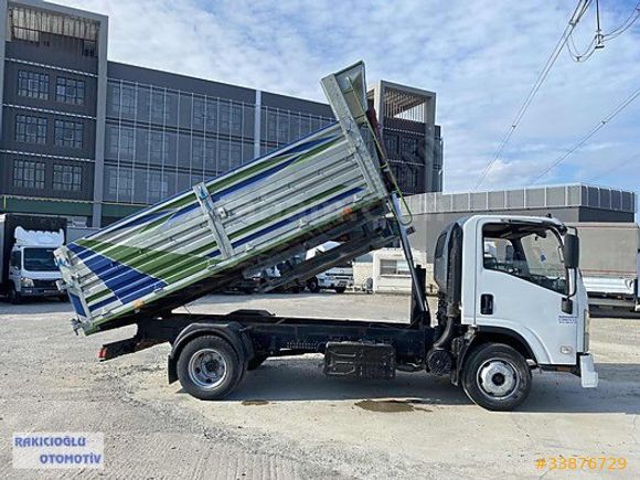 RAKICIOĞLU OTOMOTİV'DEN 2016 ISUZU NPR 8 DAMPERLİ KAMYON