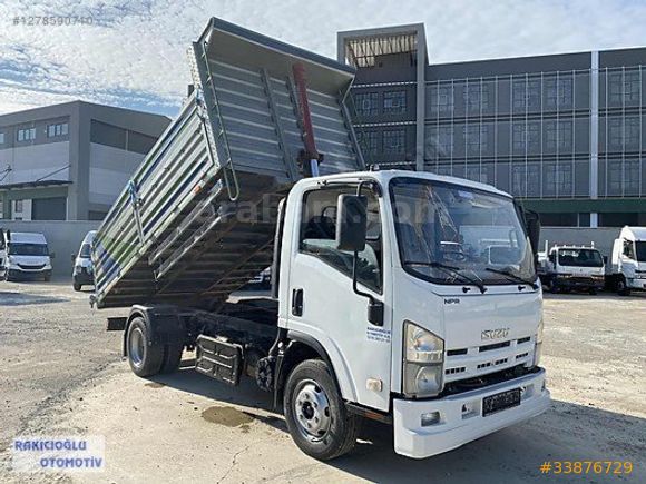 RAKICIOĞLU OTOMOTİV'DEN 2016 ISUZU NPR 8 DAMPERLİ KAMYON