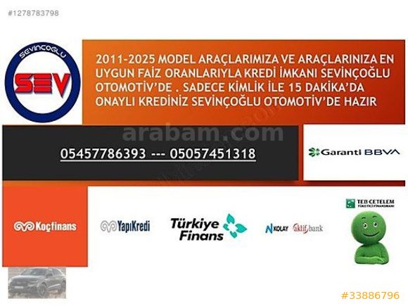 SEVİNÇOĞLU OTOMOTİVDEN 2020 MODEL WOLKSWOĞEN CADDY COMFORTLİNE