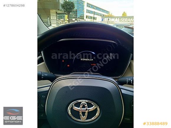 BOYASIZ 2022 COROLLA 83500KM'DE