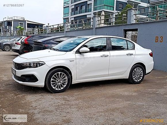 -2022 FİAT EGEA 1.3 MULTİJET EASY 95HP ÇELİK JANTLI ORJİNAL-