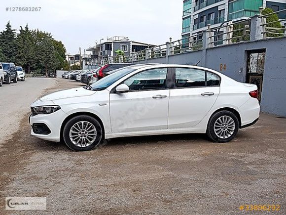 -2022 FİAT EGEA 1.3 MULTİJET EASY 95HP ÇELİK JANTLI ORJİNAL-