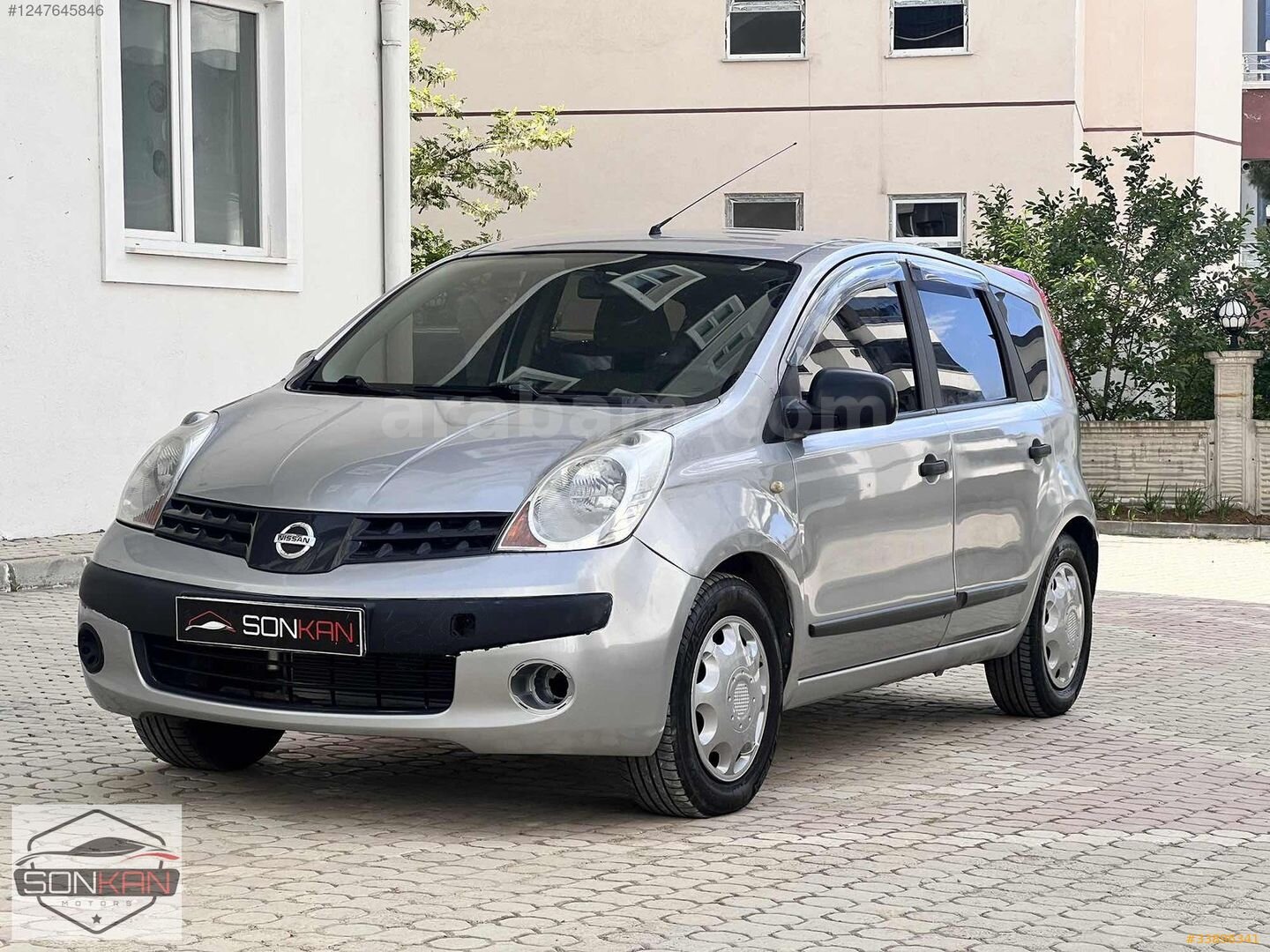 Galeriden Nissan Note 1.6 Tekna 2007 Model Samsun 290.000 km Gri 2