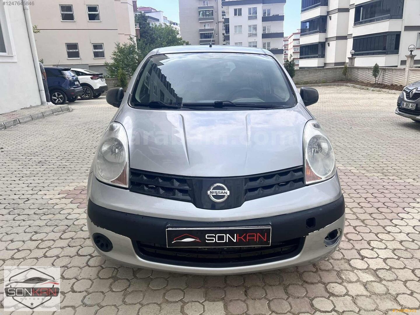 Galeriden Nissan Note 1.6 Tekna 2007 Model Samsun 290.000 km Gri 6