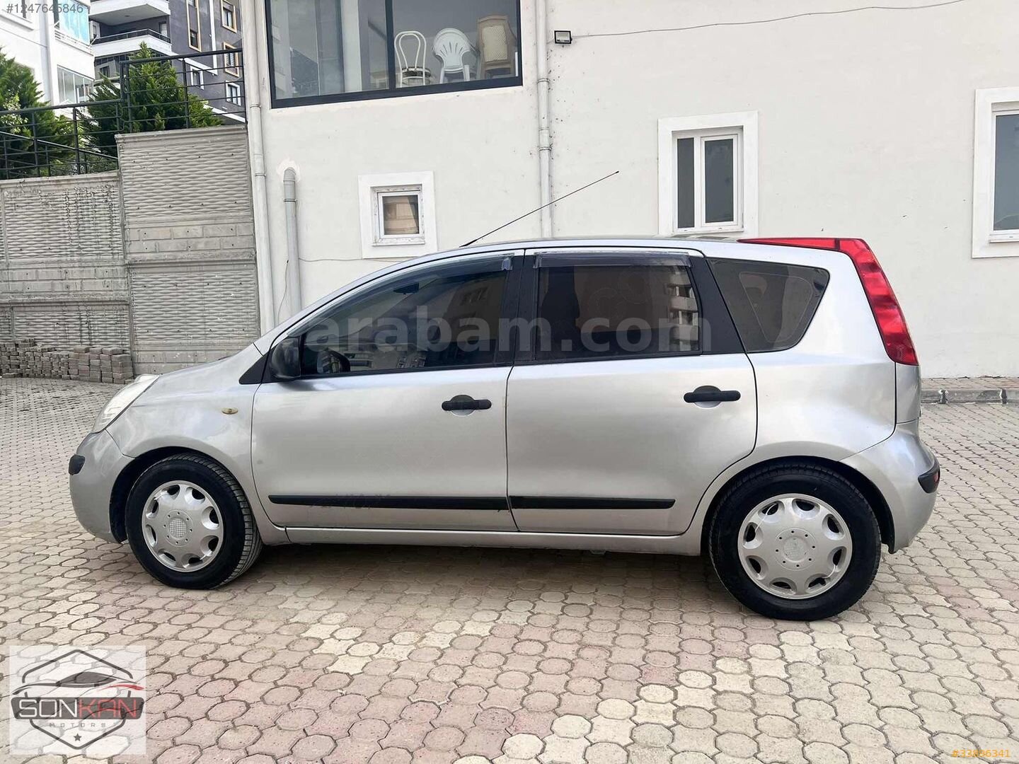 Galeriden Nissan Note 1.6 Tekna 2007 Model Samsun 290.000 km Gri 5