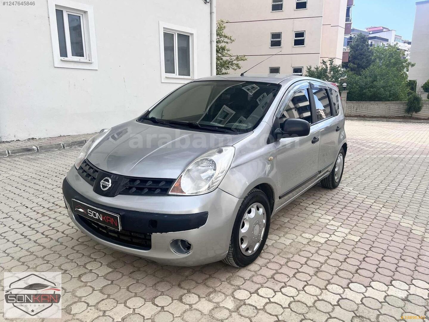 Galeriden Nissan Note 1.6 Tekna 2007 Model Samsun 290.000 km Gri 7