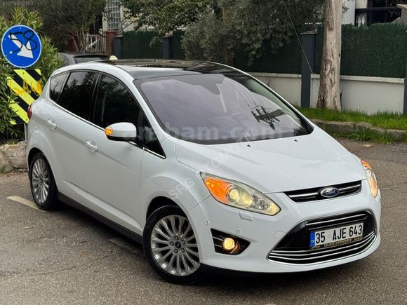 2013 C-MAX TİTANİUM-ELK BAGAJ-CAM TAVAN-KM(194.500)-SIFIR GİBİ