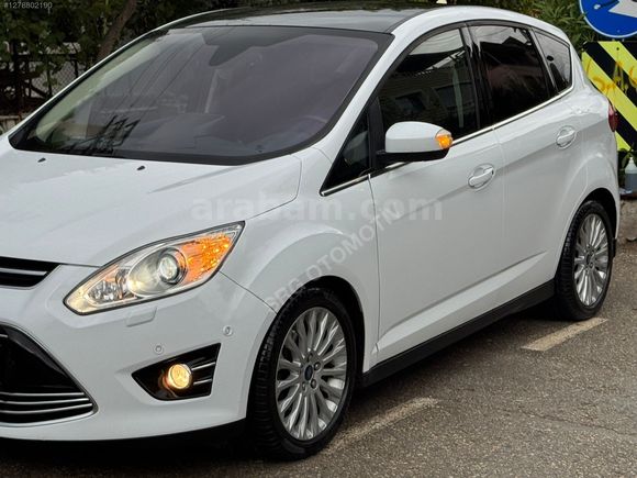 2013 C-MAX TİTANİUM-ELK BAGAJ-CAM TAVAN-KM(194.500)-SIFIR GİBİ