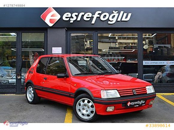 Galeriden Peugeot 205 1.9 GTi 1992 Model İstanbul 185.000 km