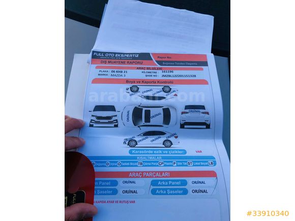 Sahibinden Mazda 3 1.6 Touring 2010 Model Erzincan
Hatasız boyasız tramer siz arayanlaraözel 