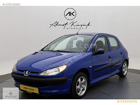 AHMET KÜÇÜK'TEN PEUGEOT 206 1.4 XR OTOMATİK-KLİMALI-BENZİN&LPG
