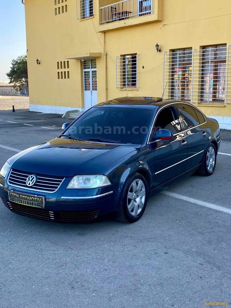 Galeriden Volkswagen Passat 1.9 TDi Highline 2004 Model Gaziantep 400.000 km Lacivert 1