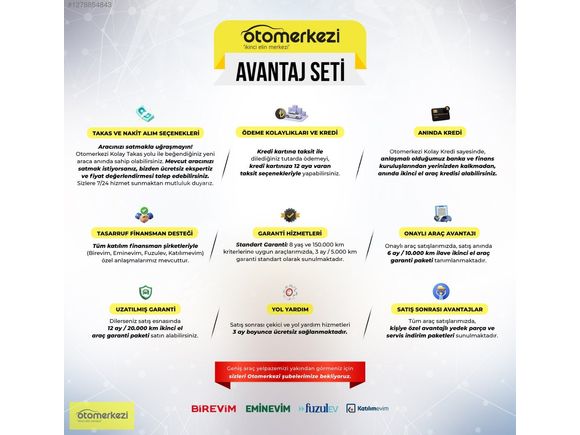 OTOMERKEZİ'NDEN 0.79 İLE 12 AY KREDİ-K.KARTI 12 TAKSİT - OCTAVİA