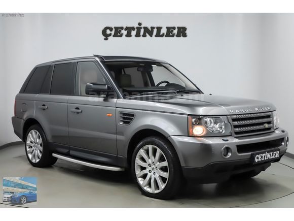ÇETİNLER'DEN 2008 MODEL LAND ROVER SPORT 2,7 TDV6 HSE BAYİ