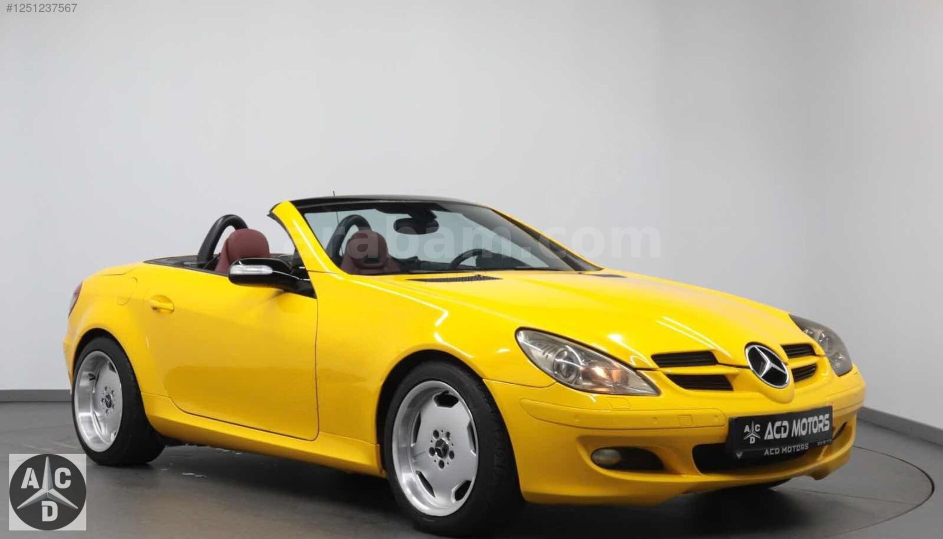 Galeriden Mercedes - Benz SLK 200 Kompressor 2005 Model İstanbul 231.000 km Gri 3