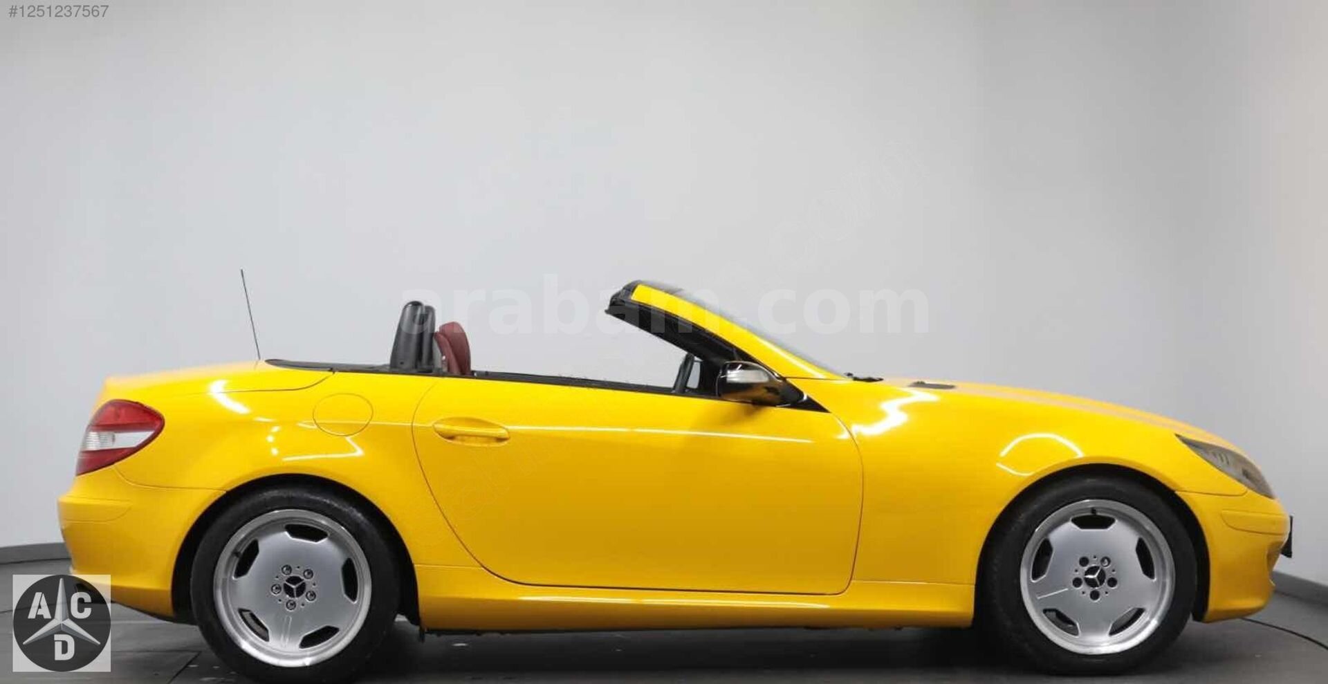 Galeriden Mercedes - Benz SLK 200 Kompressor 2005 Model İstanbul 231.000 km Gri 4