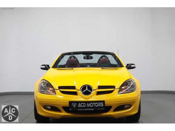 *ACD MOTORS* MERCEDES SLK 200 KOMPRESSOR CABRİO 231.000KM