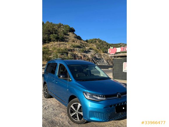 Sahibinden Volkswagen Caddy 2.0 TDI Style 2023 Model Trabzon 42.000 km Mavi (metalik)