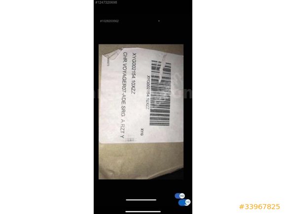 Chrysler voyager 2008 2018 arka cam