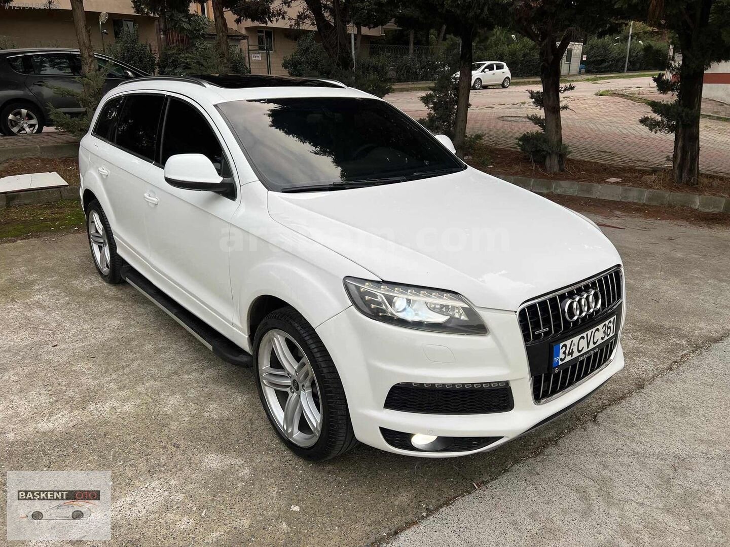 Galeriden Audi Q7 3.0 TDI Quattro 2010 Model İstanbul 365.000 km Beyaz 4
