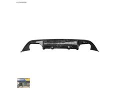 Golf 7 GTI Rear Diffuser Piano Black ABS / 2012-2017 (Left+Right