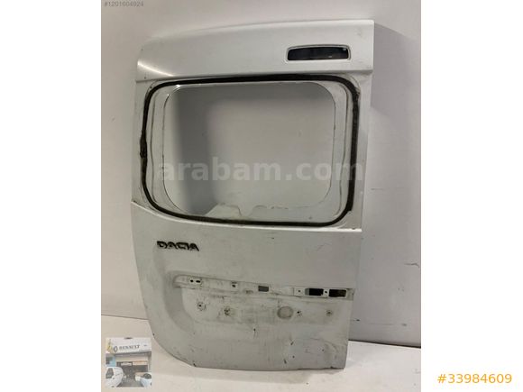00936 DACİA DOKKER BAGAJ KAPAĞI SOL