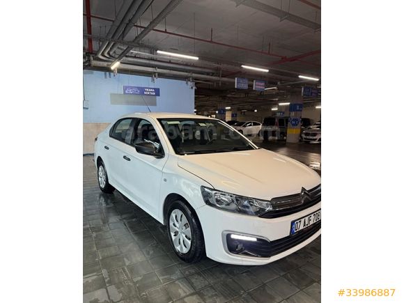 Sahibinden Citroen C-Elysee 1.2 PureTech Live 2019 Model  136.000 km Beyaz