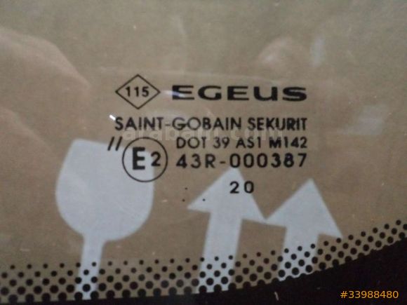 Renault Master 3 Ön Cam Orjinal Sıfır YP
