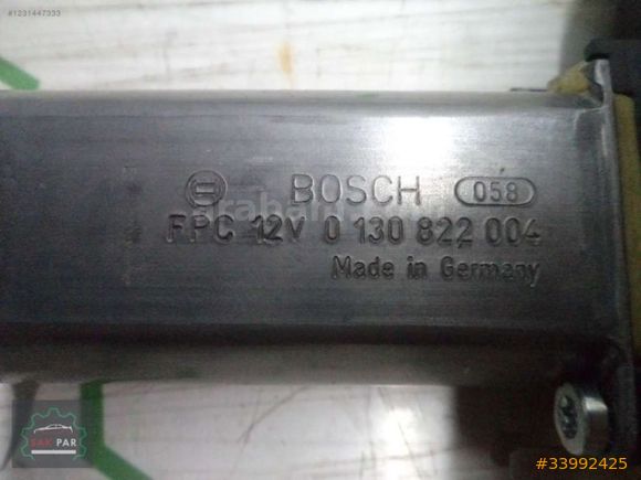 Fiat Ducato Boxer Sürgülü Kapı Cam Kaldırma Motoru 0130822004 CP