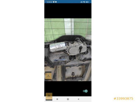 CARAVELLE ARKA SİLECEK MOTORU 7H0955711