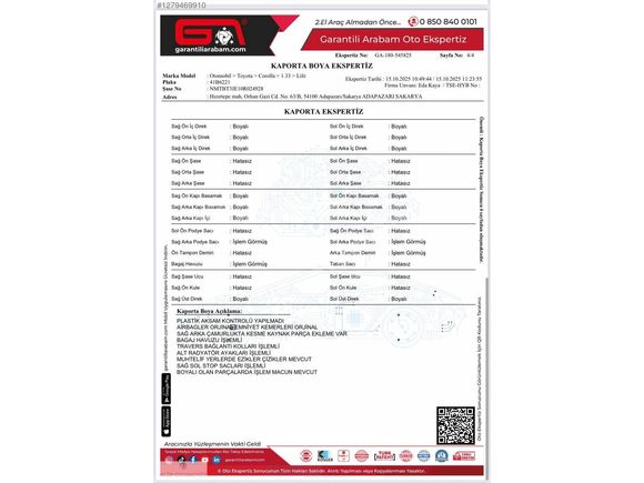 COROLLA 2015 1.33 LİFE 113.BİN KMDE TRAMERSİZ+DEĞİŞENSİZ EXPERLİ