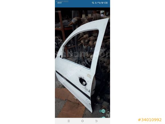 OPEL COMBO SOL ÖN KAPI ORJİNAL AZ HASARLI FAKAT ONARILMIŞ