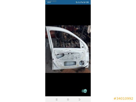 OPEL COMBO SOL ÖN KAPI ORJİNAL AZ HASARLI FAKAT ONARILMIŞ