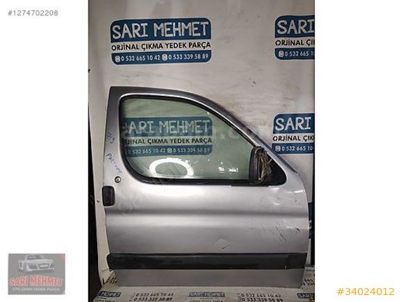 PEUGEOT PARTNER SAĞ ÖN KAPI ORJİNAL ÇIKMA PEJO