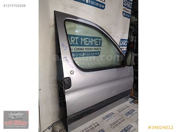 PEUGEOT PARTNER SAĞ ÖN KAPI ORJİNAL ÇIKMA PEJO