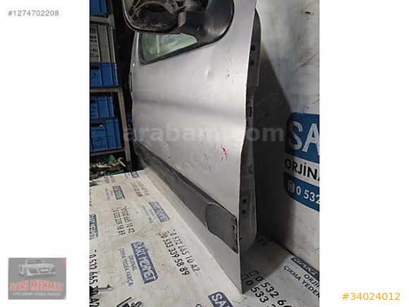 PEUGEOT PARTNER SAĞ ÖN KAPI ORJİNAL ÇIKMA PEJO