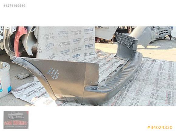 OPEL COMBO ARKA TAMPON KOMBO ORJİNAL ÇIKMA