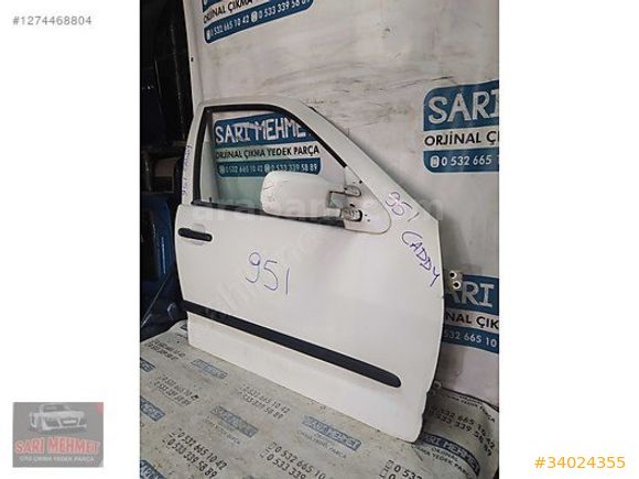 VW CADDY ESKİ KASA SAĞ ÖN KAPI ORJİNAL ÇIKMA VOLKSWAGEN