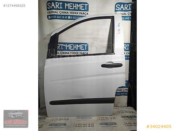 MERCEDES VİTO SOL ÖN KAPI ORJİNAL ÇIKMA MERSEDES